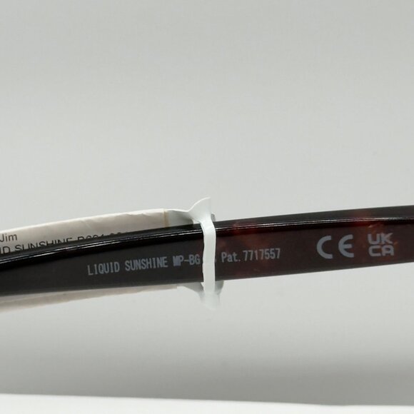 Maui Jim Liquid Sunshine MJ 601 04 Tortoise Frame Maui Rose Polarized Lenses - Picture 7 of 8